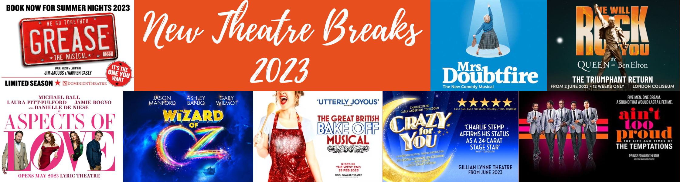 New Theatre Breaks for 2023